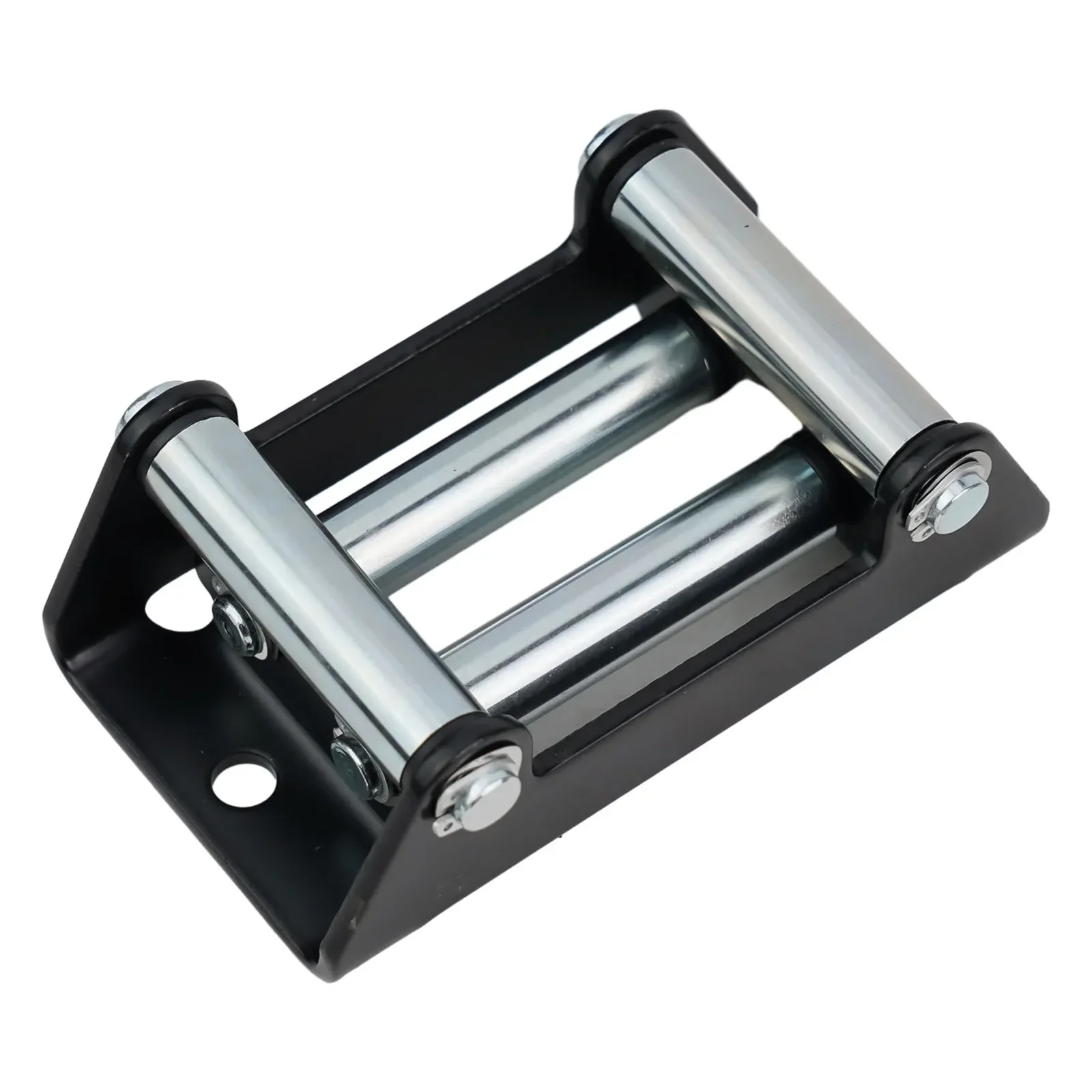 Winch Roller Fairlead 161mm X 70mm X 55mm ATV UTV 4 Way Cable Lead Guide 2000 Lbs/4500 Lbs Bolt Pattern OffRoad