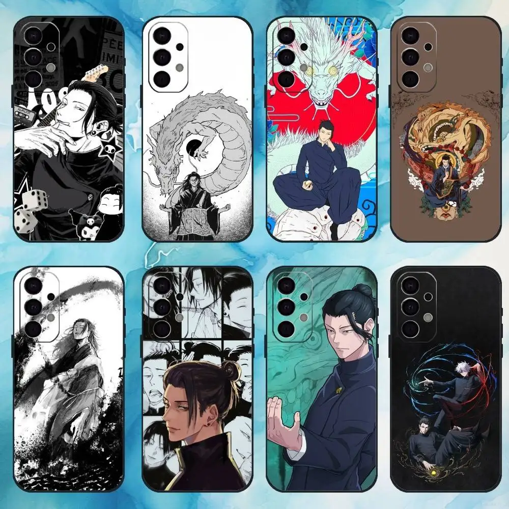 

Jujutsu Kaisen Geto Suguru Prin Phone Case For Samsung S25,S24,S21,S22,S23,S30,Ultra,S20,Plus,Fe,Lite,Note,10,9,5G Black Cover