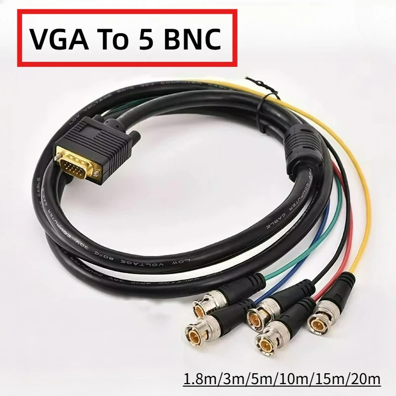1.8/3/5/10/15M Vga …