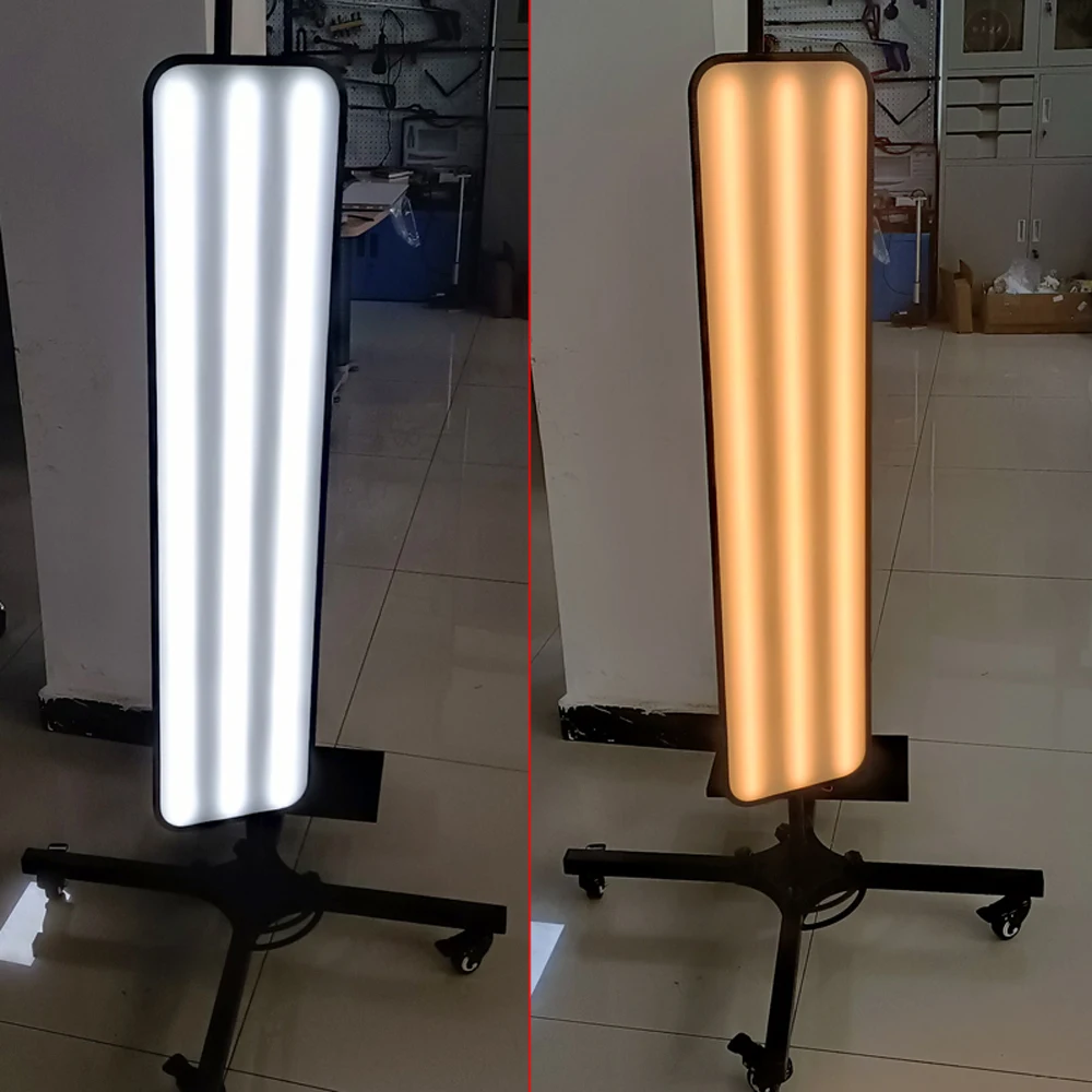 إطار دعم أرضي كبير Pdr مصباح ليد 6 مصابيح LED لأدوات إصلاح دنت السيارة بدون طلاء #5