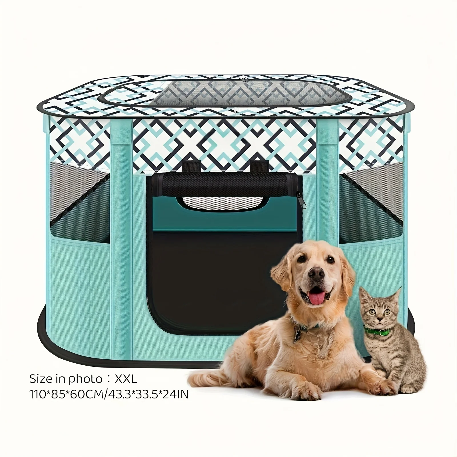 

Hot-selling Foldable Portable Pet Furniture Made Of Breathable Mesh Fabric With Storage Bag Perfect For Travel And Camping