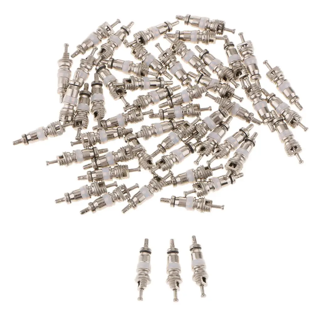 50 Pieces Tire Valve Stem Valve nozzle Set for Car/Automotive