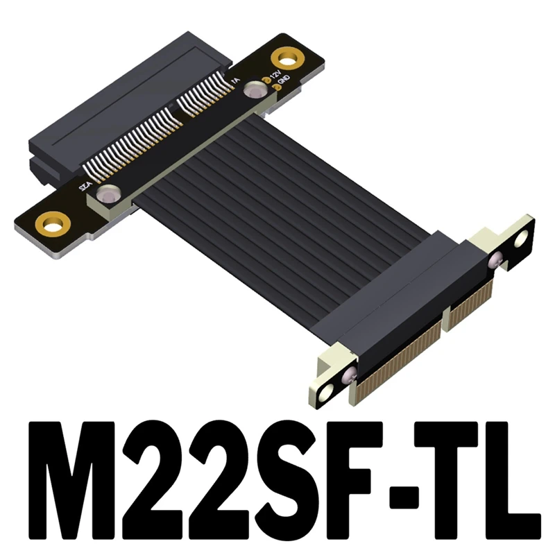 Przedłużacz PCI-E X4 do X4 PCI Express Riser Extender Adapter Converter Obsługa kart sieciowych SSD USB Card-AT93