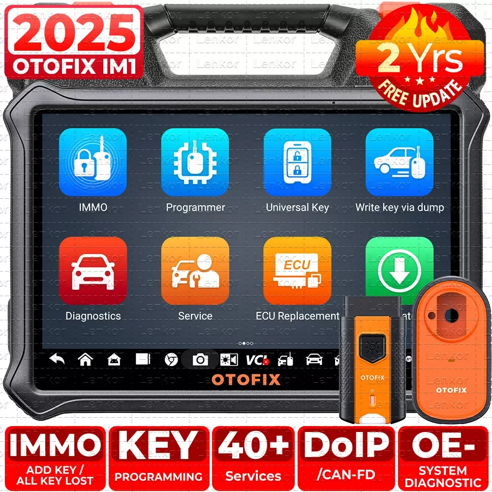 

OTOFIX IM1 Car Key FOB Programming Tool Auto Key Programmer IMMO Function Key Tool All System Diagnostic Scan Tool 2 Year Update