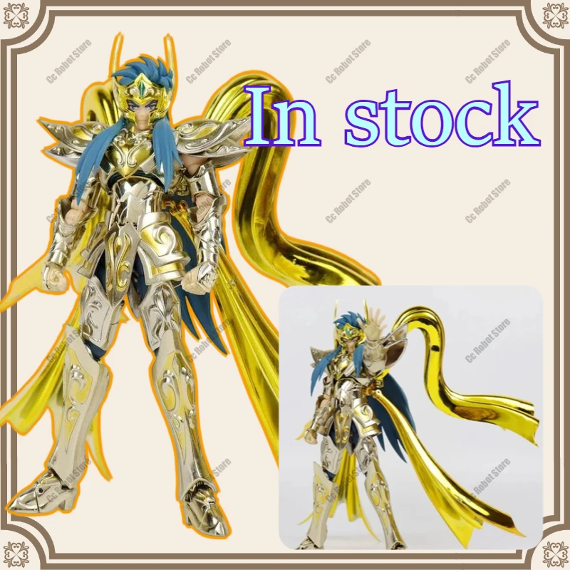 

Great Toys/GT Saint Seiya Myth Cloth EX Aquarius Camus SOG/Spirit of God Gold Saint Constellation Gold Warrior Action Figure