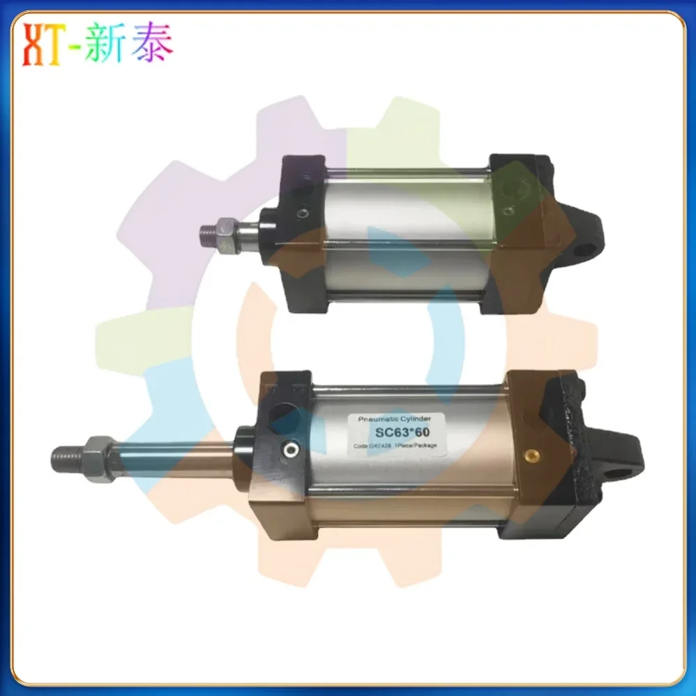 5 Pieces/lot Best Quality Komori Printing Machine Spare Parts Standard Air Cylinder Sc63*60 Stroke Pneumatic Cylinder