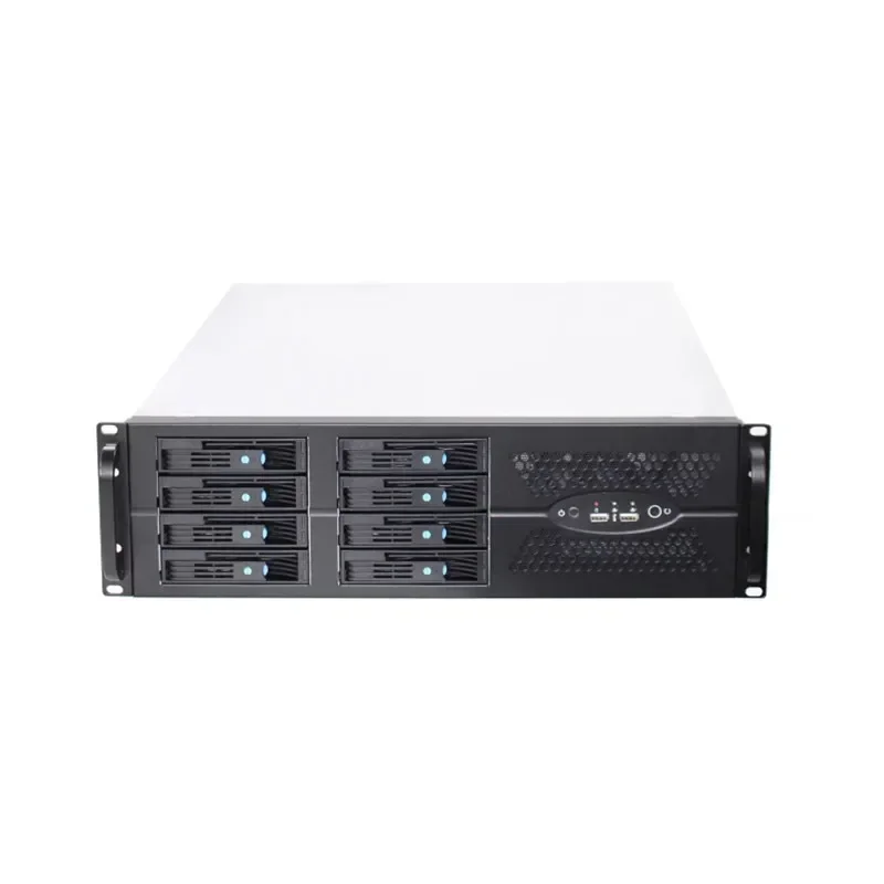 New 3U Rack Server 8-disk Hot-swappable Cloud Storage Computing Security Device Chassis