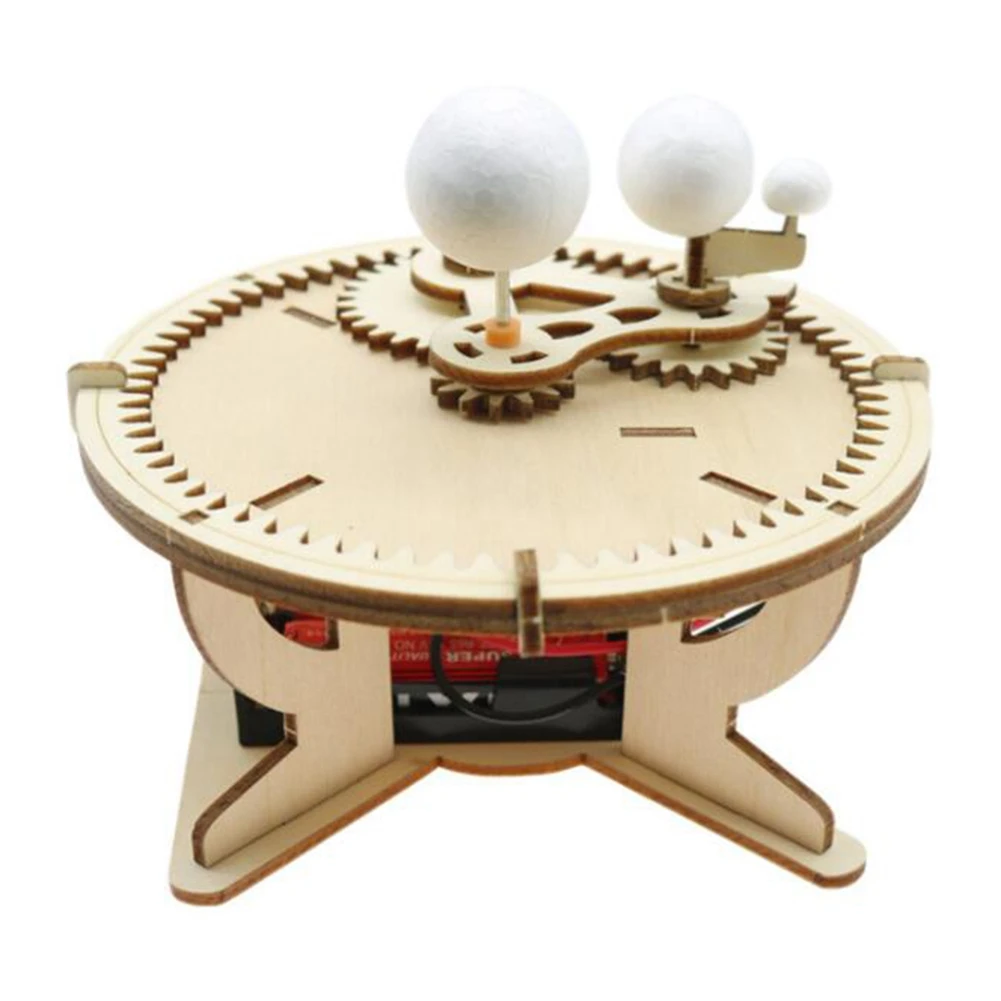 Wissenschaft Spielzeug Sonnensystem Modell Astronomie Sonne Erde Mond Planet Experiment Lernspielzeug für Kinder STEM Kit