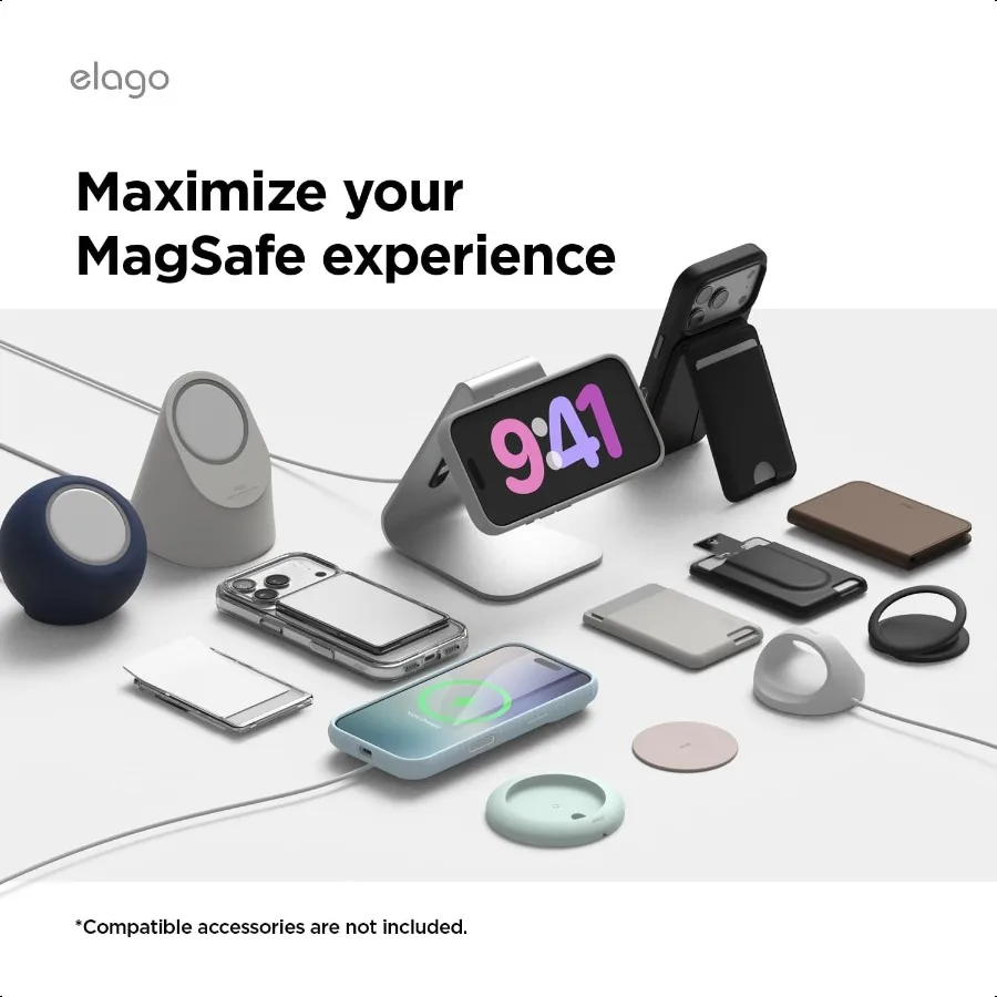 جراب iPhone 17 مصنوع من السيليكون المغناطيسي الفاخر متوافق مع غطاء حماية من مادة السيليكون السائلة MagSafe المقاوم للصدمات #5