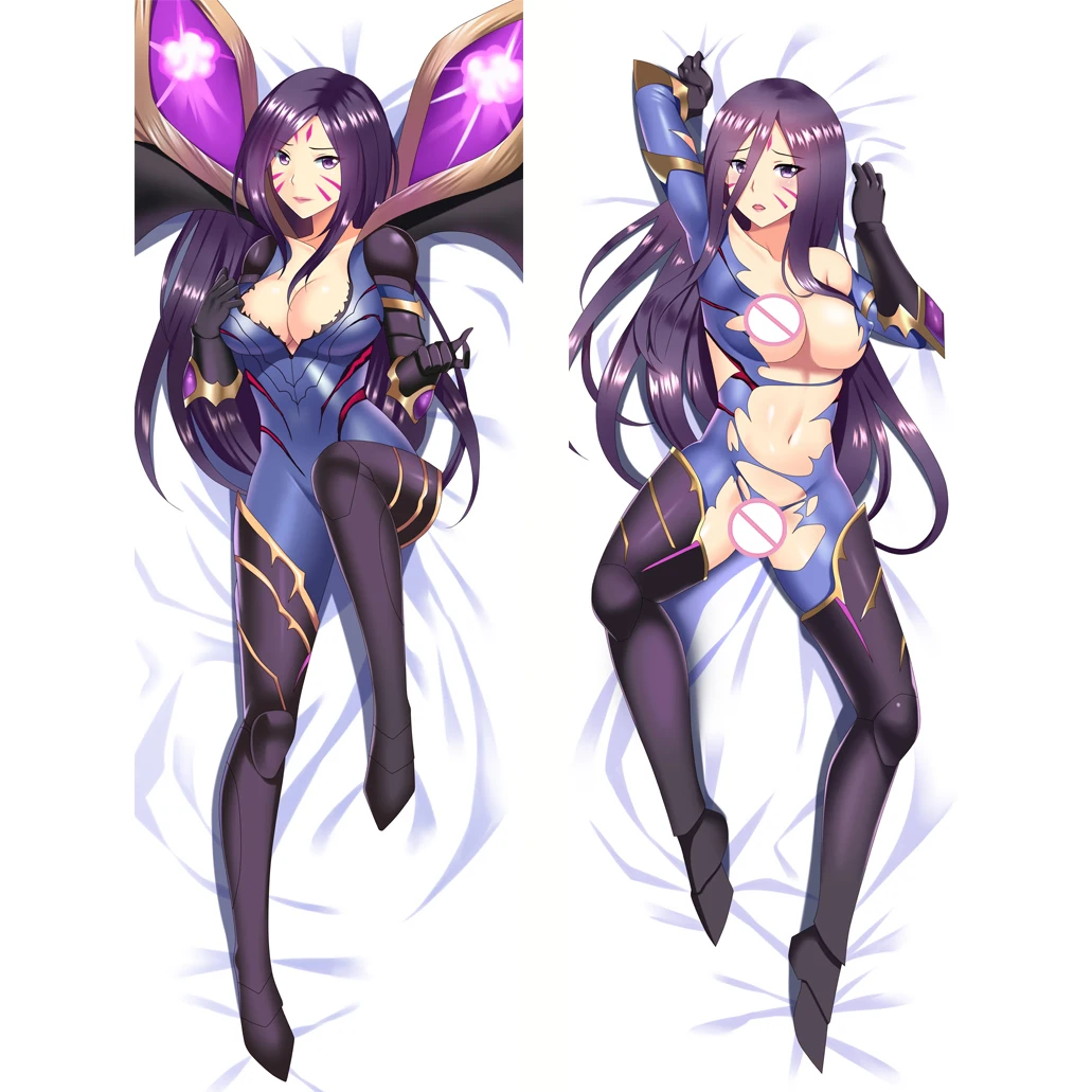 

Game League of Legends Kaisa Cosplay Otaku Dakimakura Hugging Body Pillow Case Anime Long Cushion Pillow Cover Gifts