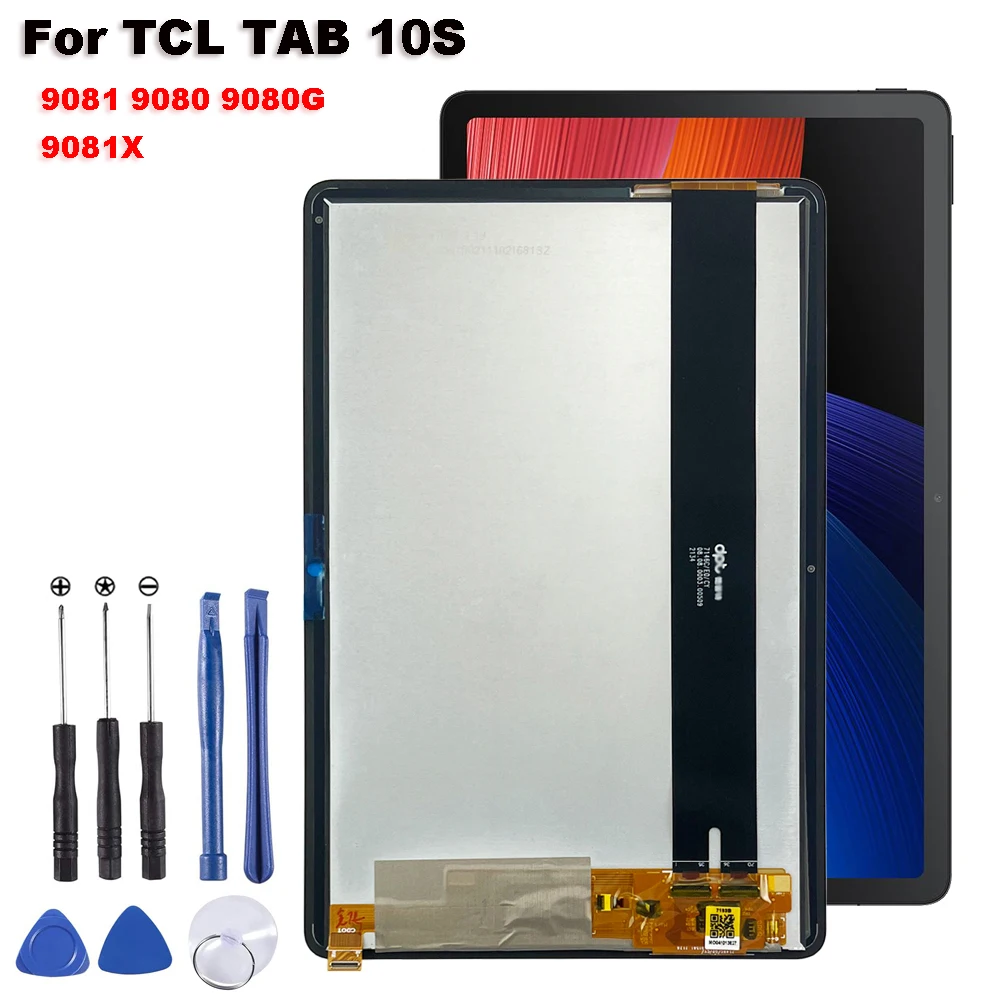 

Orig 10.1" For TCL TAB 10S 9081 9080 9080G 9081X LCD Display Touch Screen Digitizer Glass Panel Assembly Replacement