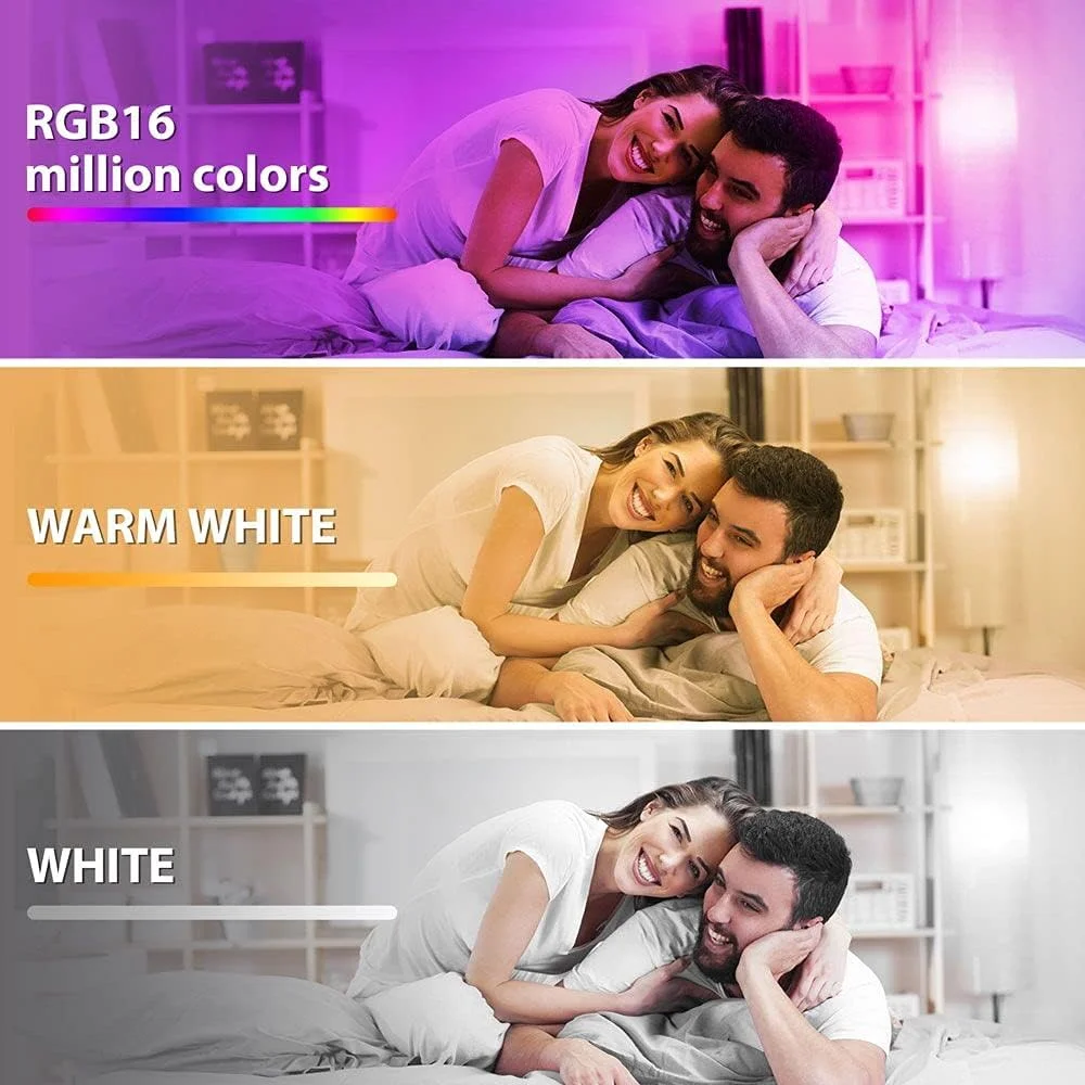 Smart Light Bulb E27 Zigbee RGB LED 9W 15W AC85-265V Compatible with Alexa Google Home Smartthings for Smart Home