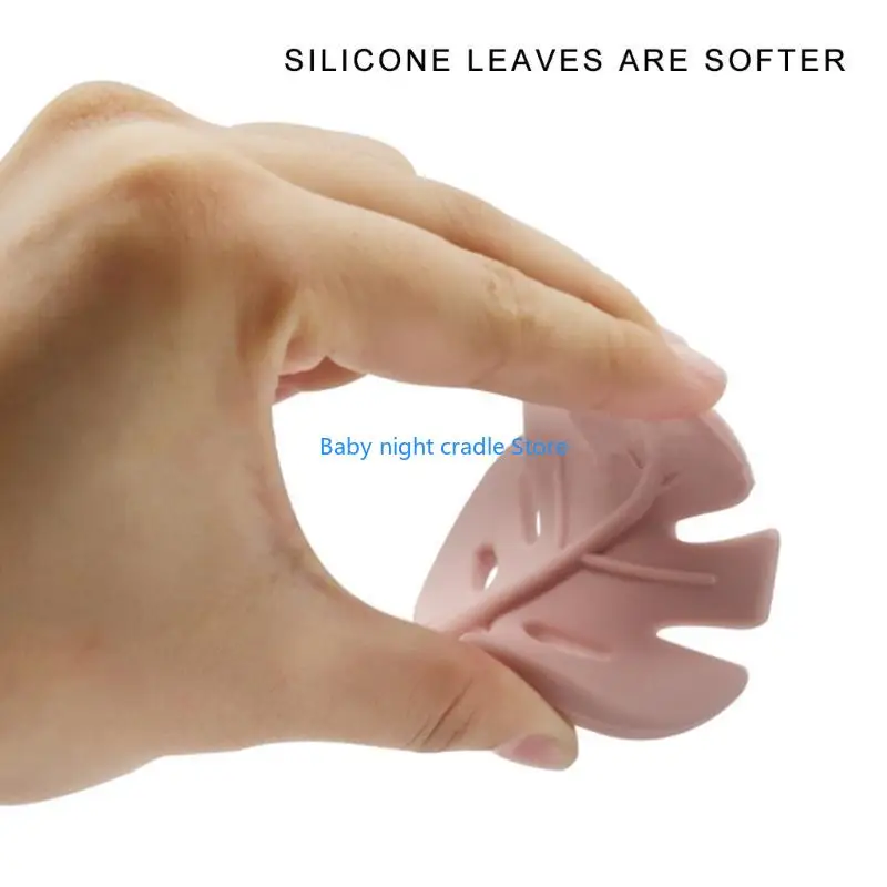 مجموعة J2FF مكونة من قطعتين من لعبة التسنين للطفل، لعبة تسنين من السيليكون للرضع، أداة آمنة وفعالة لتخفيف آلام الأسنان غير #2