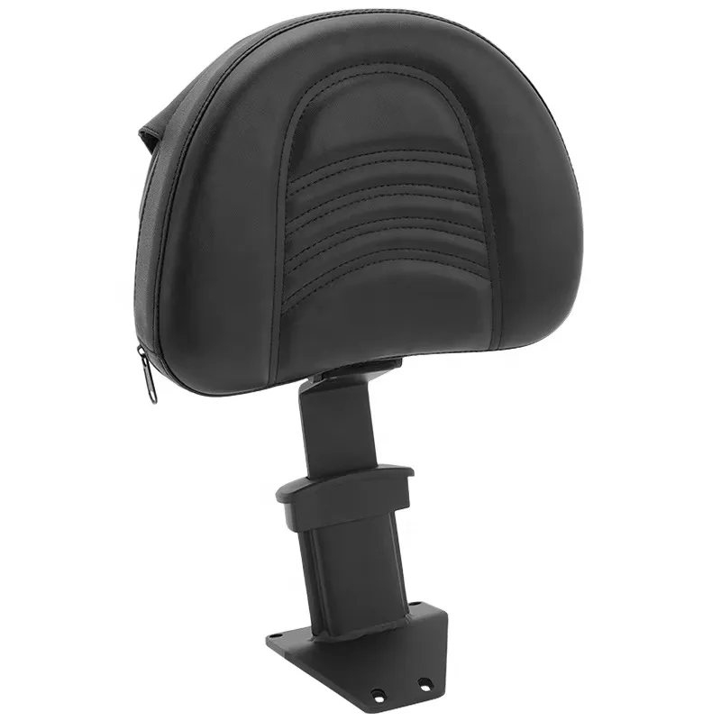 

2025 New Style Motorcycle Accessories Black Adjustable Driver Passenger Seat Backrest For Goldwing GL1800 2018-2023