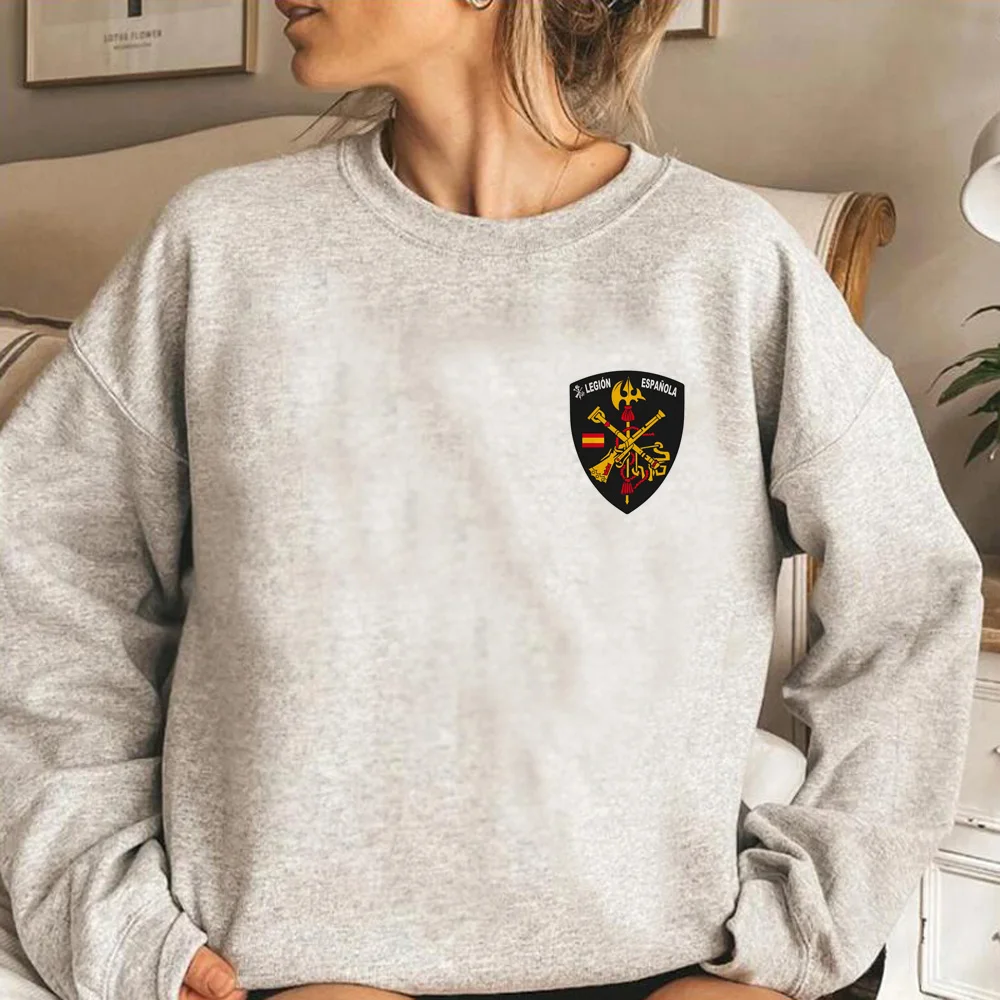 Spanish Legion hoodies women vintage anime harajuku funny clothing Hood female long sleeve top clothes