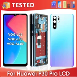 Dla HUAWEI P30 Pro przetestowane dla P30Pro VOG-L29 L09 AL00 L04 AL10 wyświetlacz LCD ekran dotykowy wymiana zespołu Digitizer