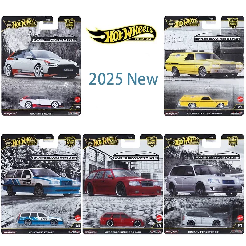 

Новинка 2025 года, чехол Hot Wheels Car Culture FAST WAGON J Case FPY86-961J, заводской герметичный чехол, коллекционная модель игрушки