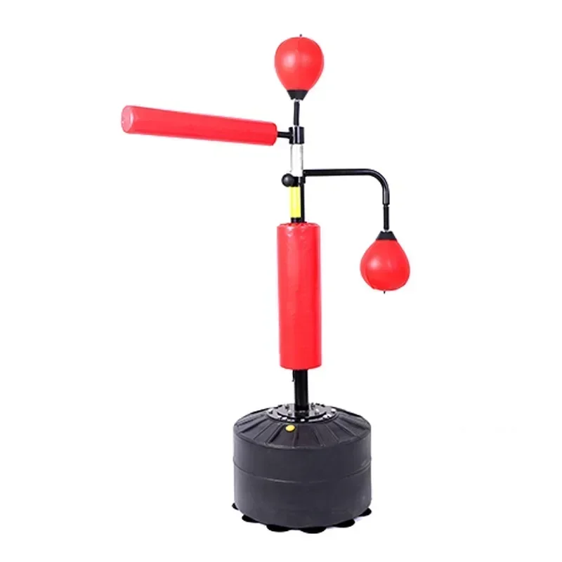 

Supply fitness multifunctional training free standing spin boxing punching bag with speed ball