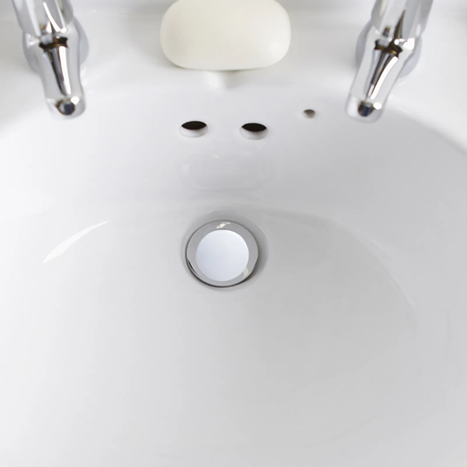 Professional Slotted Drain Device Pops Up Waste Plug Copper Sink Stopper for Basins with Overflow Easy Drain