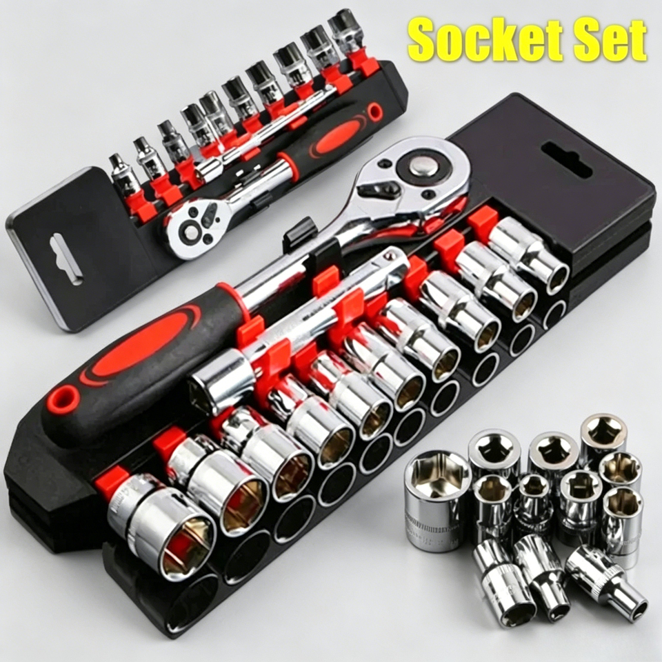  12 Pcs Set Wrench Socket Set Motorcycle Bicycle Repairing Tool Hardware Car Boat Auto Repair Tools Bike Multitool Bike Tool Kit 