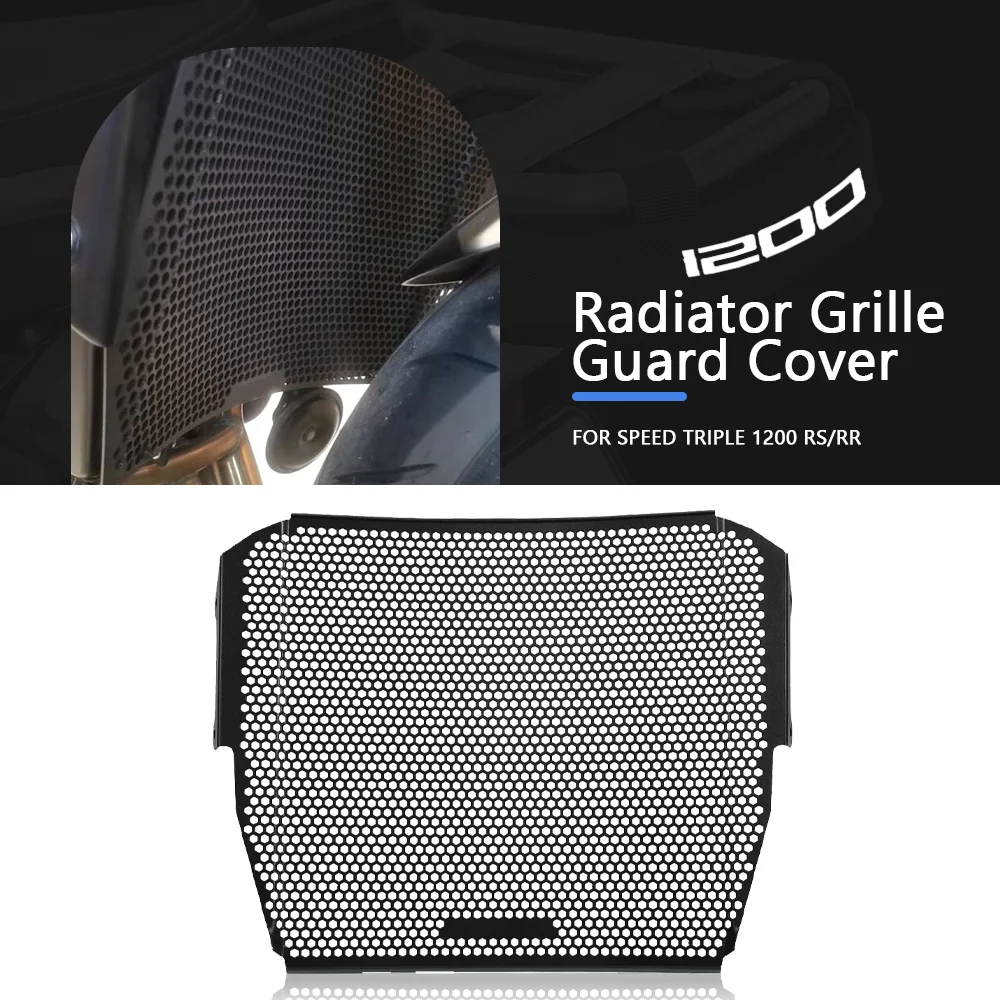 

FOR Speed Triple 1200 RS Speed Triple 1200 RR 2021 2022 2023-2025 Motorcycle Accessories Radiator Guard Protector Grille Cover