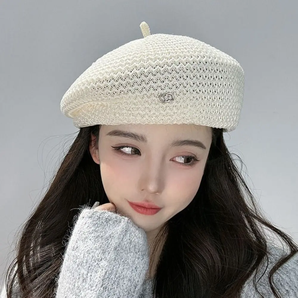 

Fashion Y2K Pleated Beret Newsboy Cap Artist Hat Octagonal Hat Korean Style Painter Cap Painter Hat Streetwear