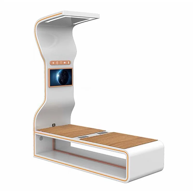 

Solar Powered Smart Urban Seats Bench Led Lighting Mobile Charging Advertising Display with Screen Metal Steel Solar Bench