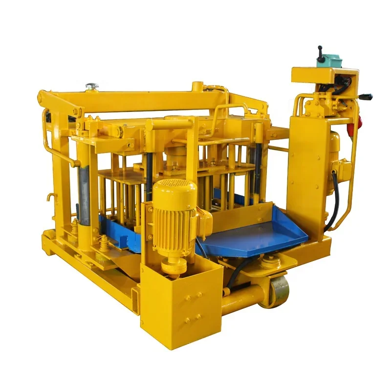 Block Machine QMY4-30A Manual Brick Making Machine Small Brick Making Machine