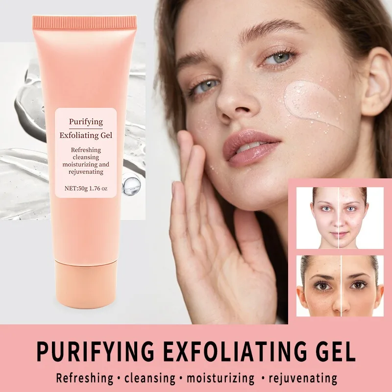 

Facial And Body Scrub Exfoliating Gel Purifying Scrub Removes Dead Skin Cells Deep Cleanses For Smooth Skin