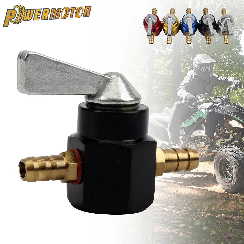 Motorcycle Universal Carburetor 6mm Fuel Tank Switch Valve Parts For Scooter ATV Dirt Pit Bike ATV Quad Motocross Accessories