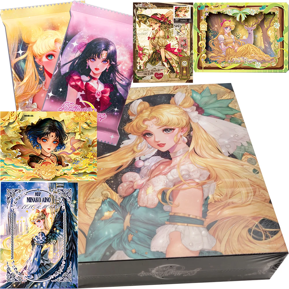 

Sailor Moon Collection Card High Score Japanese Fantasy Battle Anime Peripheral Creative Cartoon Style Rare Card Birthday Gifts