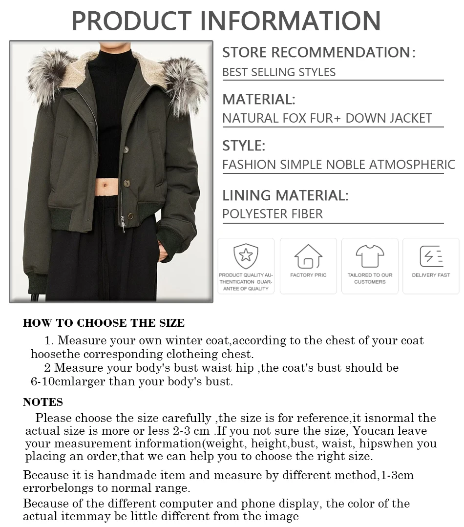 سترة سوداء للنساء من الفرو الطبيعي الأبيض مع زخرفة من الفرو الحقيقي سترة من فراء الثعلب الطبيعي