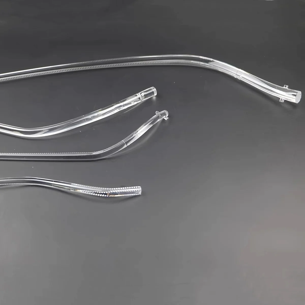 NEW For AUDI A4 B9 PA B10 2017 2018 2019 Headlight DRL Tube Light Bars Acrylic Tube LED Fiber view 4