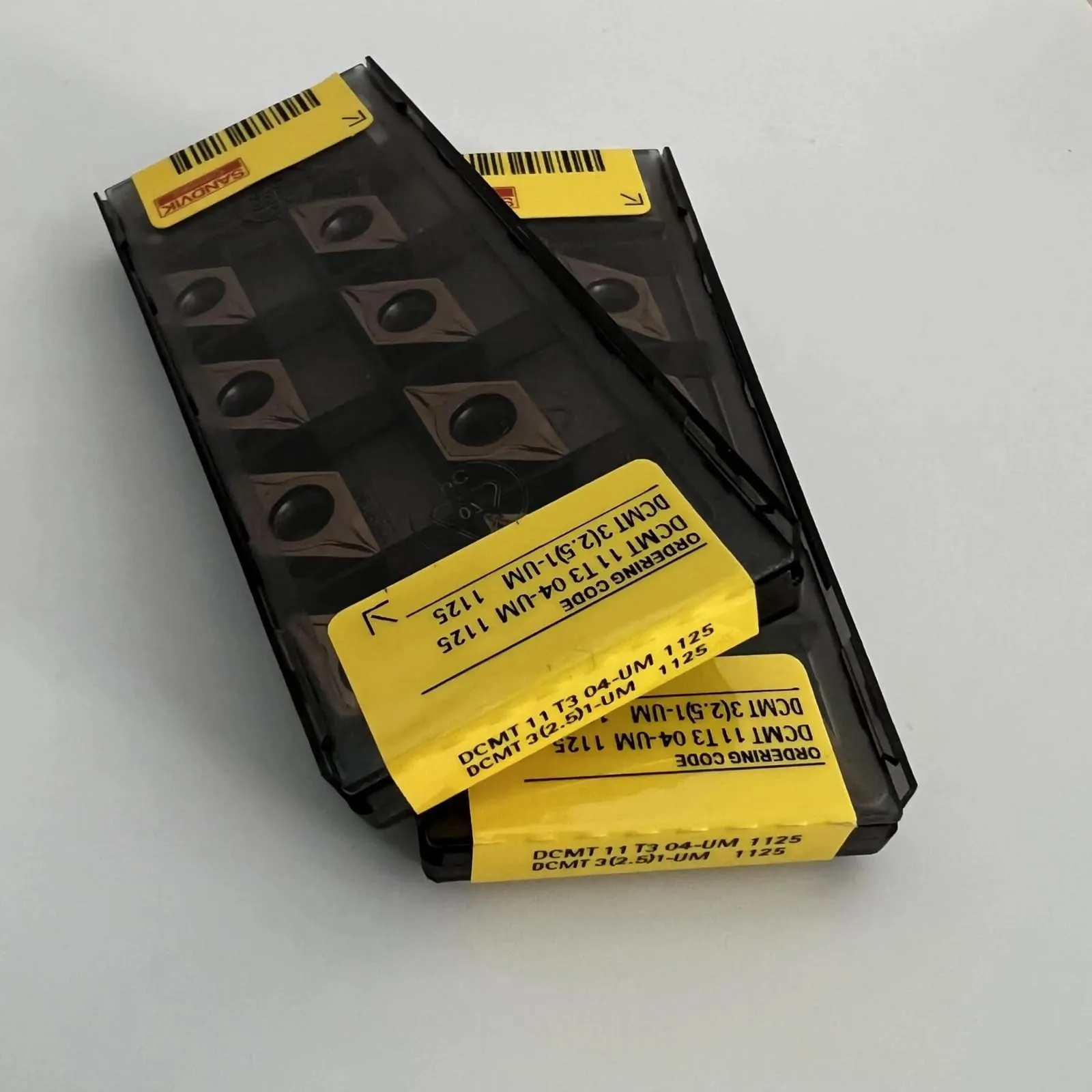 

Оригинальное лезвие с ЧПУ из твердого сплава SANDVIK/DCMT11T304-UM 1125, 10 шт.