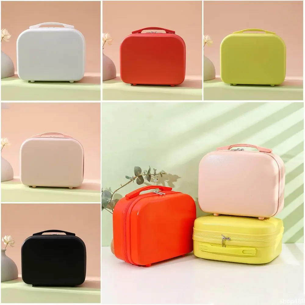 14 Inches Mini Women Carry On Suitcase Short Trip Travel Luggage Make Up Travel Bags