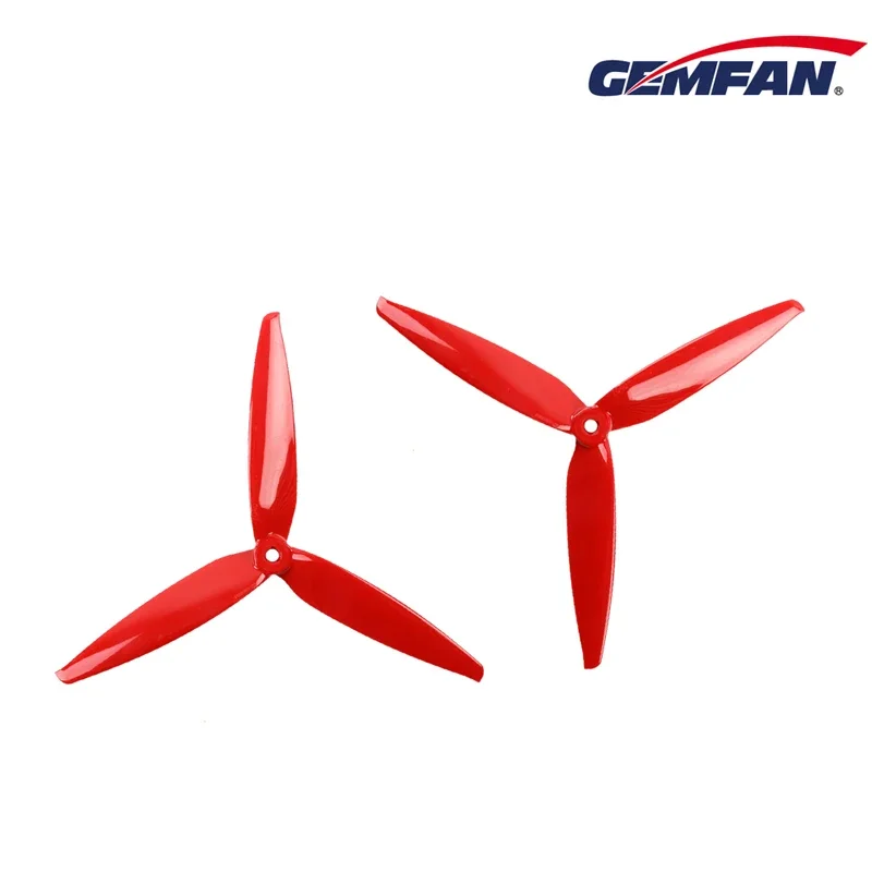 2/6/12Pairs Gemfan Flash 7040 Propeller 7inch 3-Blade 7X4X3 CW CCW Props For FPV RC Drone Racing Freestyle Long Range Quadcopter