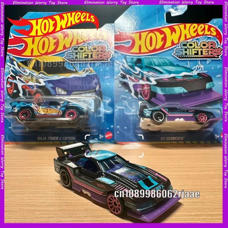 

Hot Wheels Color Shifters Color Changing Alloy Diecast Toy Cars Simulation Race Cars Track Racing Vehicles For Birhday Gifts