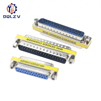 Adaptér MINI DB9/DB15 9/15/25/37pinový samice/samice/samec, konektor VGA, D-Sub, sériový konektor RS232 6 nejlepší prodej Adaptér z 9pinové samice na 15pinovou samici - №1