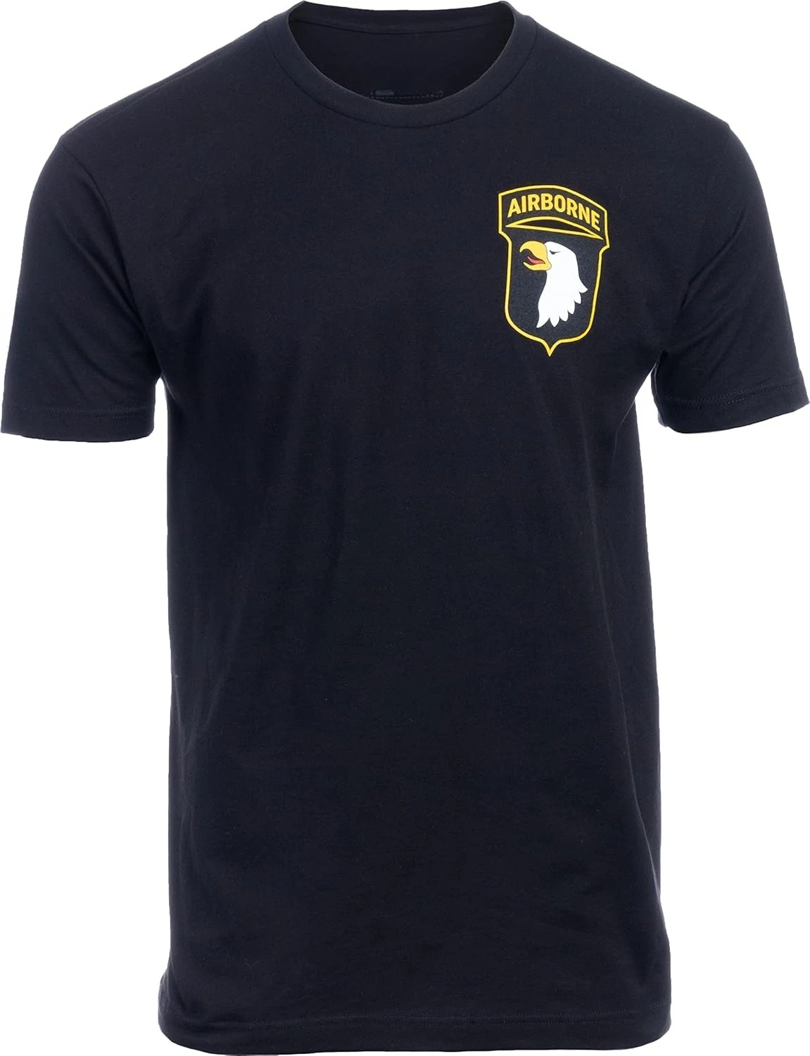 الجيش الأمريكي مرخص شارة تقسيم تي شيرت 100% القطن س الرقبة قصيرة الأكمام الصيف عادية قميص رجالي الشارع الشهير #3