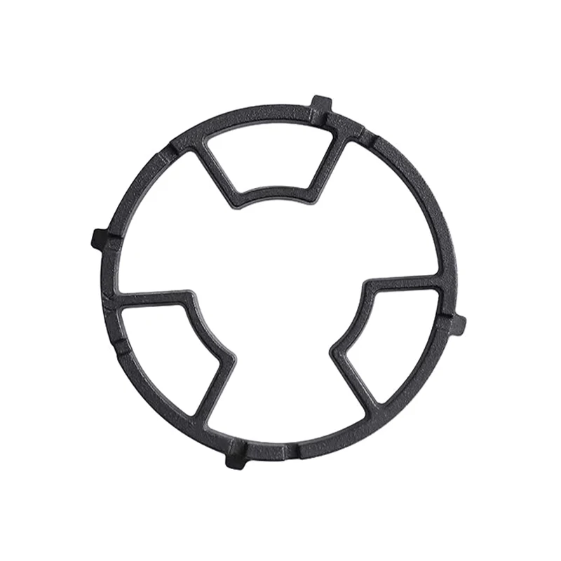 Novo antiderrapante fogão de ferro fundido trivets para cozinha wok cooktop gama pan titular pote leite titular universal fogão a gás rack