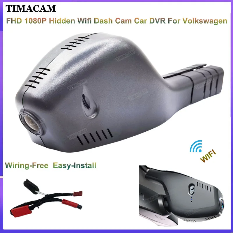 

1080P Dashcam Car DVR Recorder for Volkswagen VW Passat Golf Tiguan Tarek Atlas Polo Taigun Arteon Sharan T-Cross for Skoda Seat