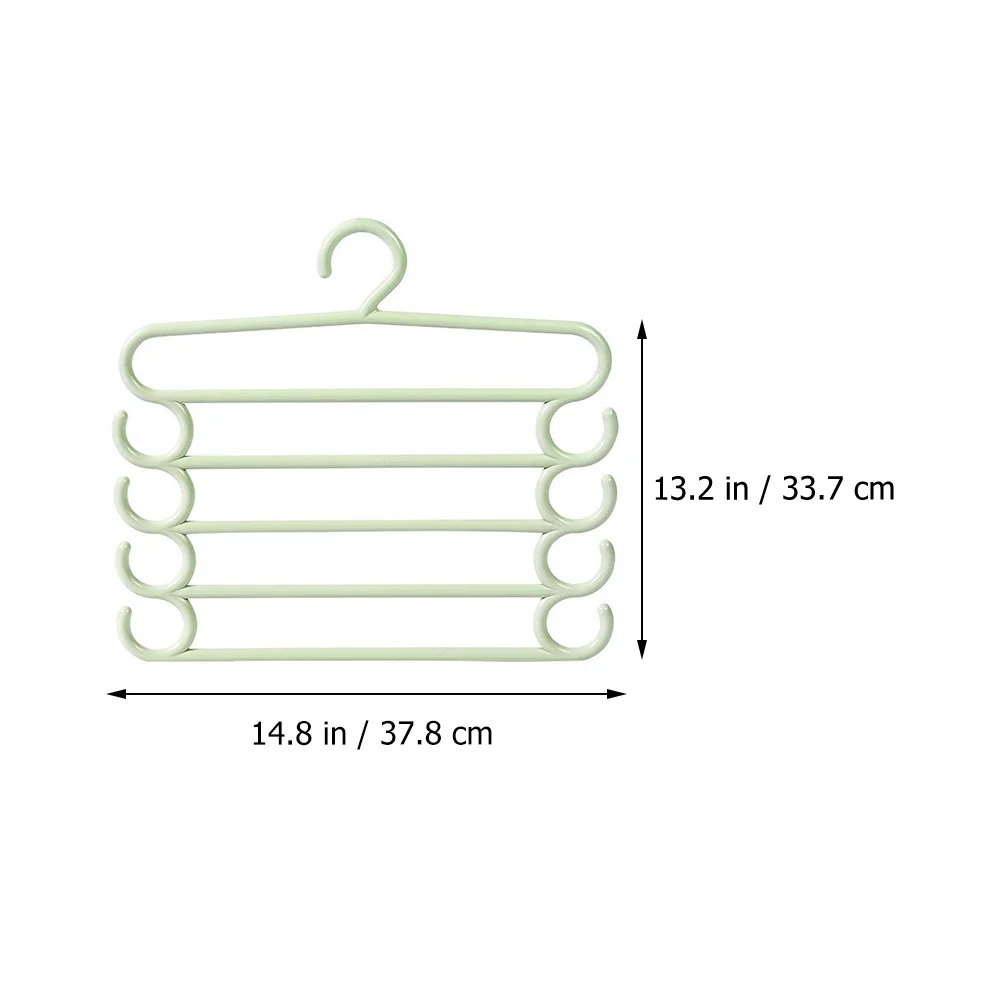 

3Pcs Clothes Hangers Multi-Function Space Saving Pants Hanger Wardrobe Organizer Multi-Layer Trousers Rack Scarf Tie Belt Holder