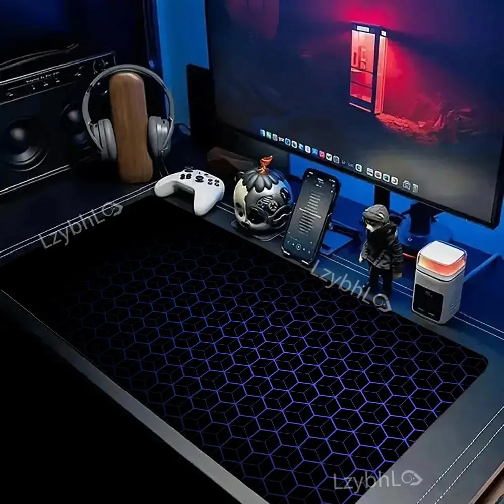 الإبداعية مجردة الفن ماوس الوسادة XXL Esports مكتب مكتب للحاسوب شخصي حصيرة لعبة الملحقات ماوس المطاط المضادة للانزلاق HD الألعاب DeskMat