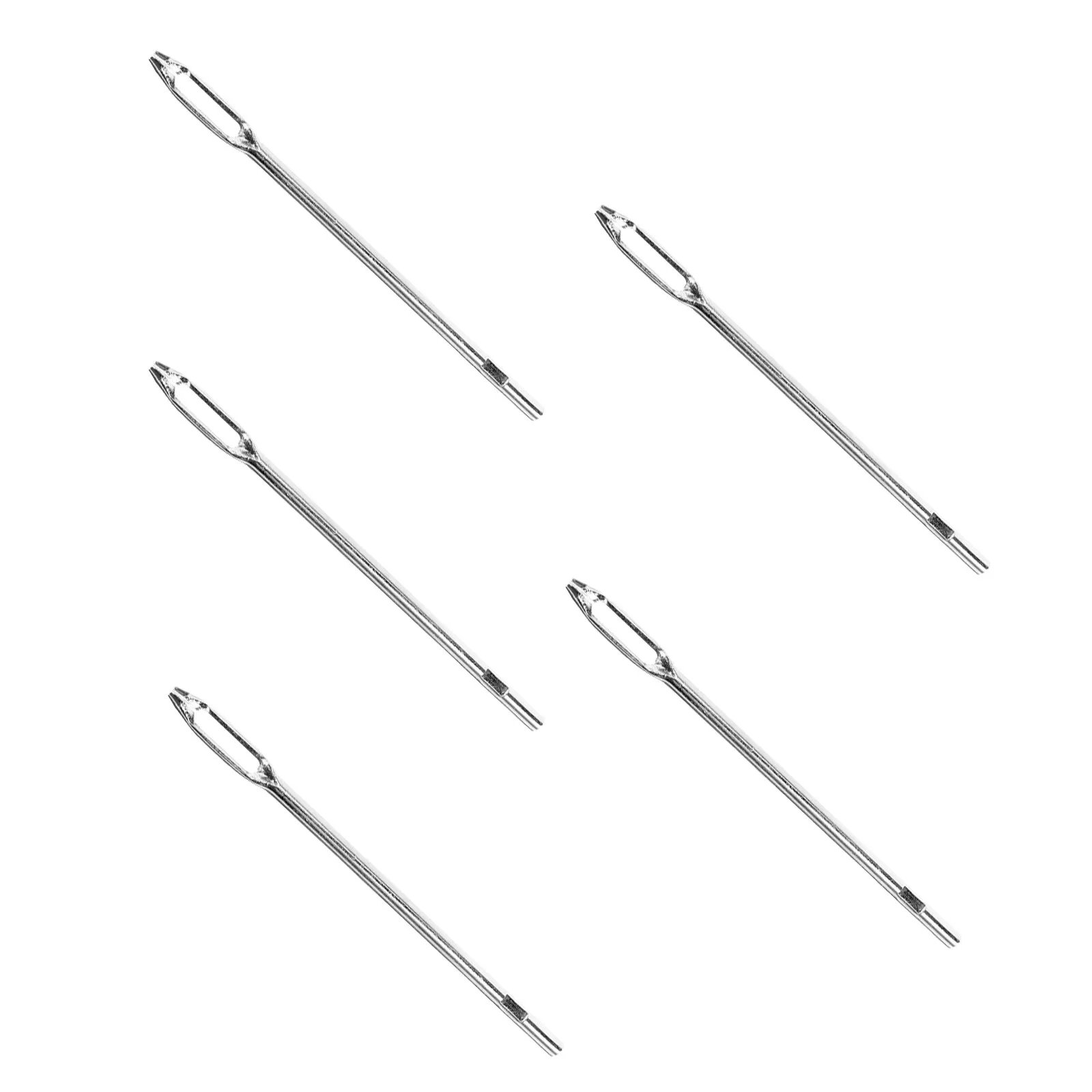 

5Pcs Heavy Duty Tire Repair Plug Kit with Split Eye Needles for Car Truck Motorcycle Vacuum and Standard Tires Flat Tire Repair