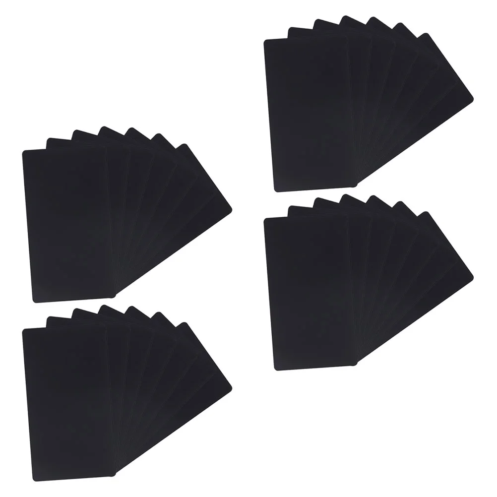 

Металлические визитные карточки, гладкие пустые визитные карточки, печать, алюминиевые пластины для изготовления «сделай сам»