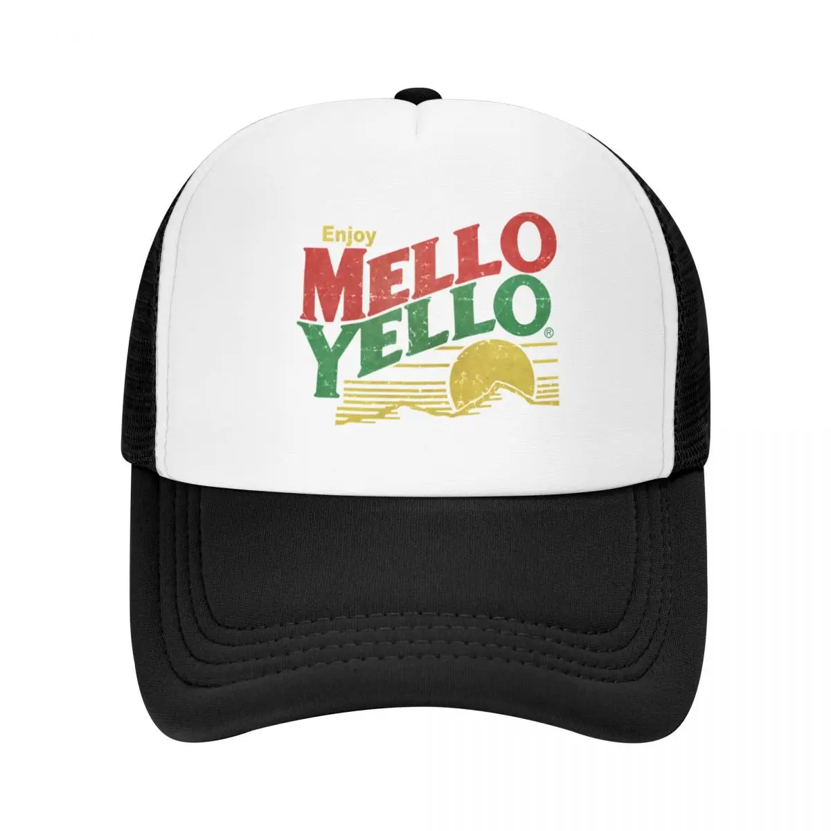 Mello Yello Essential T-Shirt Baseball Cap Golf Hat Man New In Hat Sunscreen Women's Hats Men's