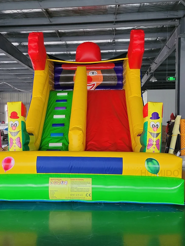 Giant Commercial Clown Slide Inflatable Slide With Various Sizes To Choose From Inflatable Trampoline Factory Price