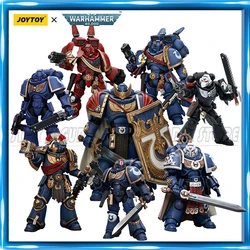 JOYTOY 1/18 Action Figure Warhammer 40K Ultramarines figures Sergeant Rychas Anime figures Toys Collection Model