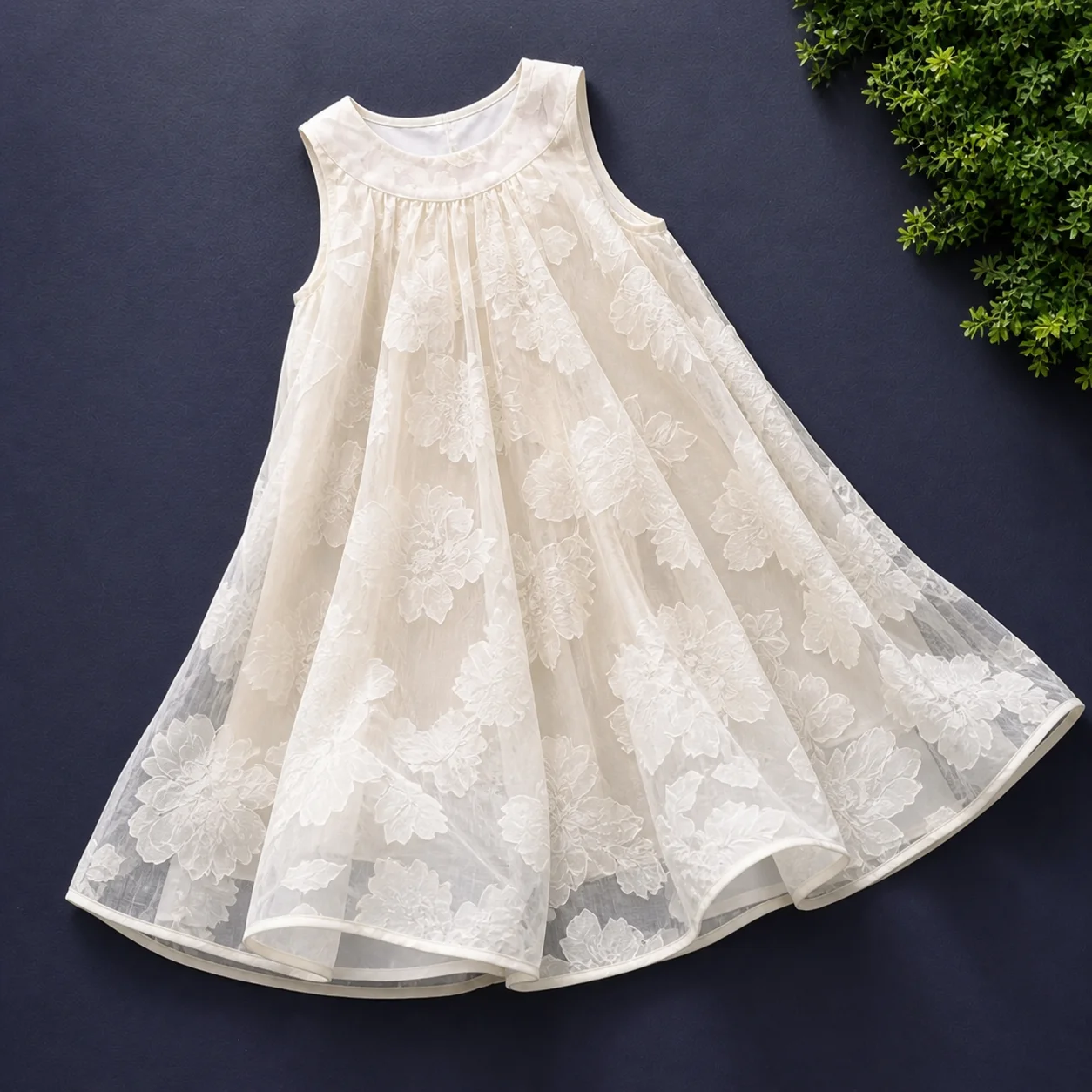 Baby Dresses For Girls Lace Floral Princess Dress Sleeveless Tulle Party Birthday Pageant Wedding Flower Girl Dress 6 8 10 12 Y