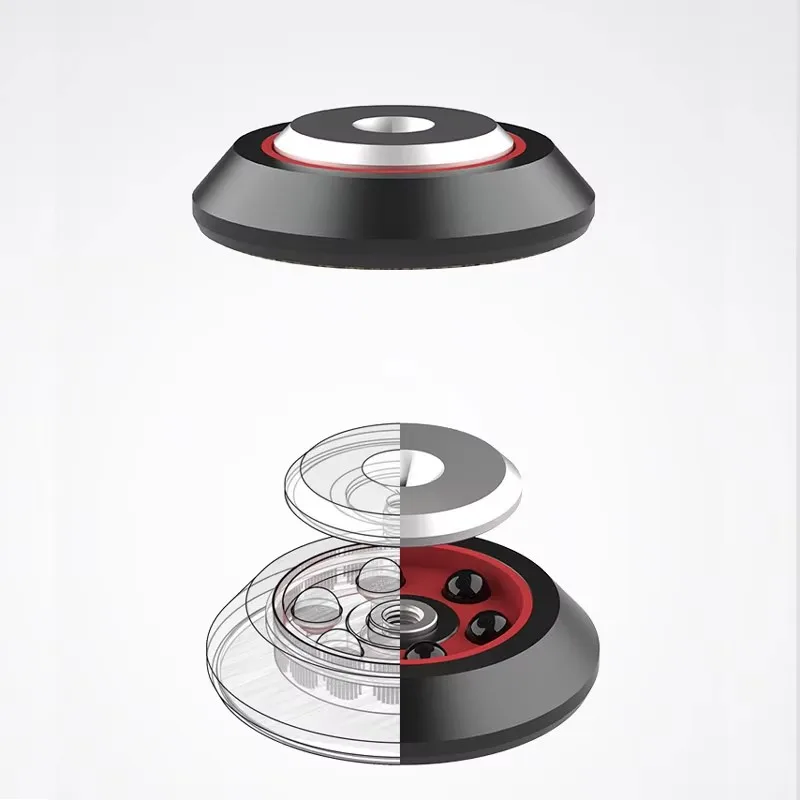 

4pcs/lot HIFI Audio Speaker Amplifier Preamp DAC CD Player Ceramic Shock Bead Foot Feet Pad Spike Isolation Stand X- PAD PRO